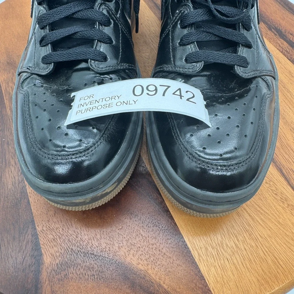 Nike Air Jordan 1 Elevate High Womens 11.5 Black Gum Athletic Shoes Sneakers